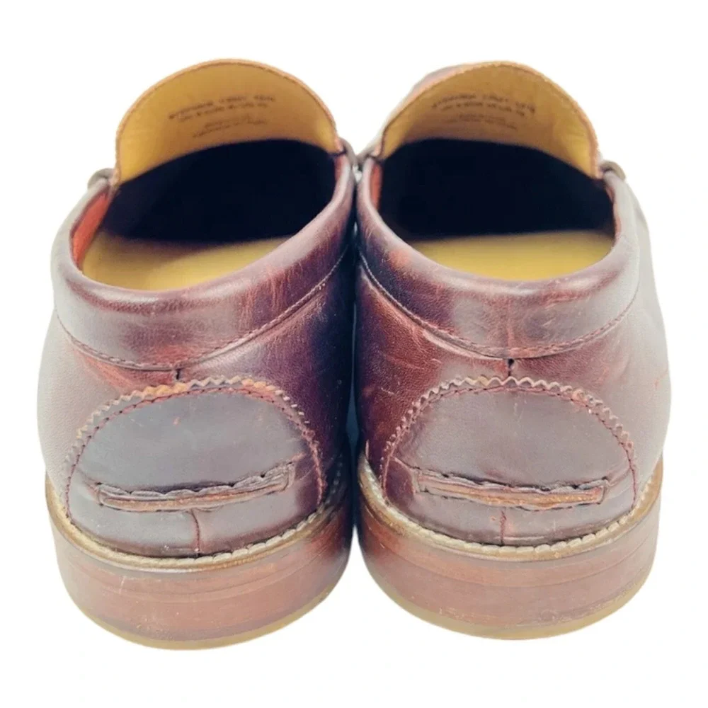 J SHOES. Stephen T3901 Brown Penny Loafers Mens Size‎ 10